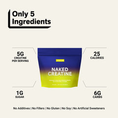 Lemon Lime Creatine Travel Packs | Naked Creatine - 30 Servings