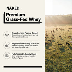 Strawberry Whey Protein Powder | Naked Strawberry Whey - 5LB