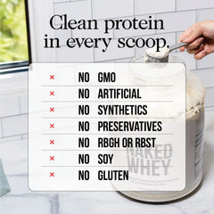 Vanilla Grass-Fed Whey Isolate Protein Powder | Naked Whey Isolate - 2LB