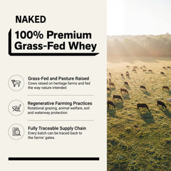 Grass Fed Whey Protein Powder | Naked Whey - 2LB